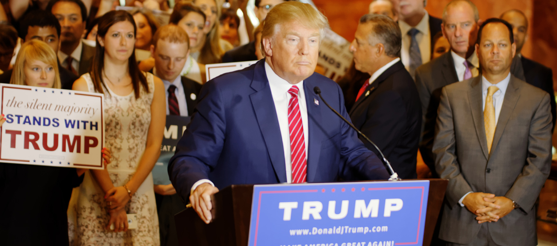 We're paying out on Donald Trump to be the Republican Presidential