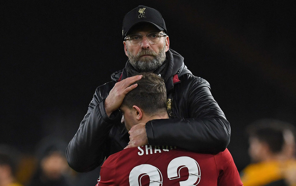 Jurgen Klopp Xherdan Shaqiri Liverpool