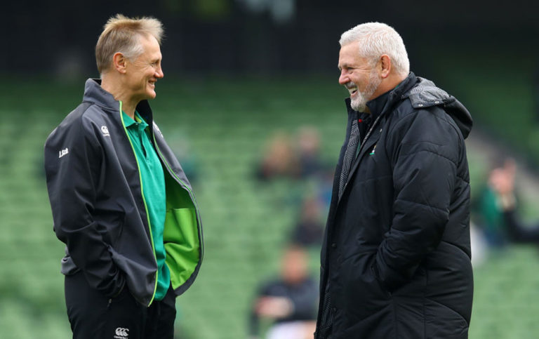 Joe Schmidt Warren Gatland