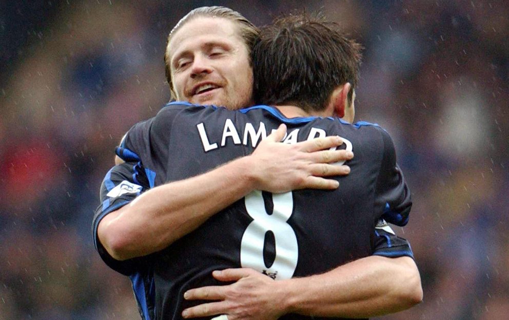 Emmanuel Petit Frank Lampard