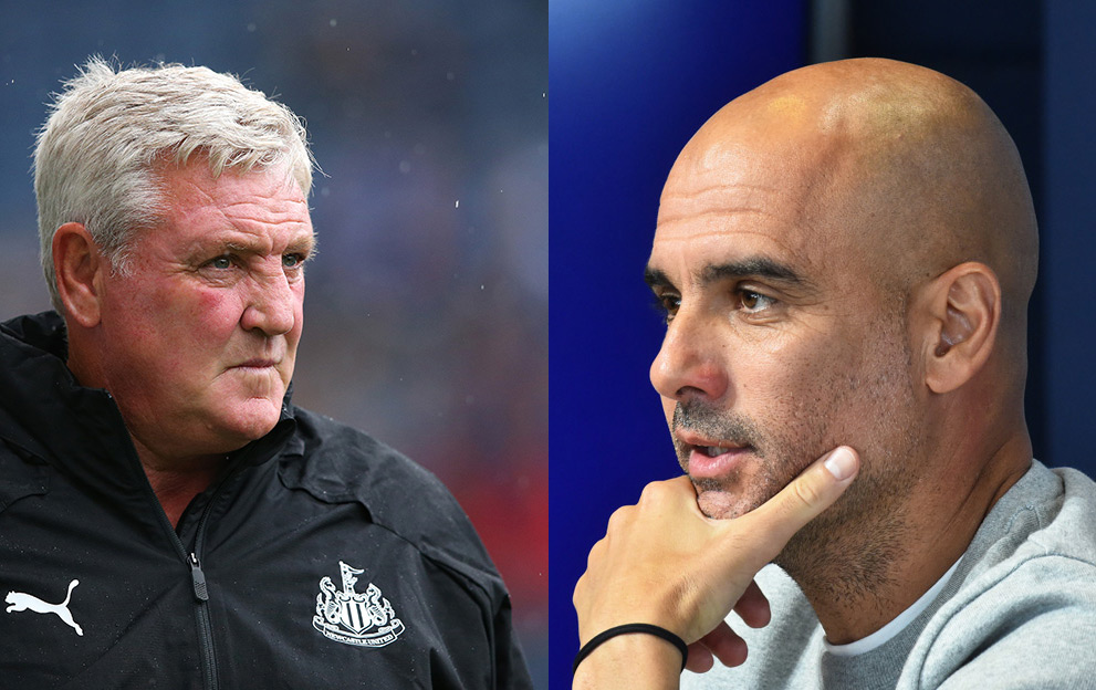 Steve Bruce Pep Guardiola