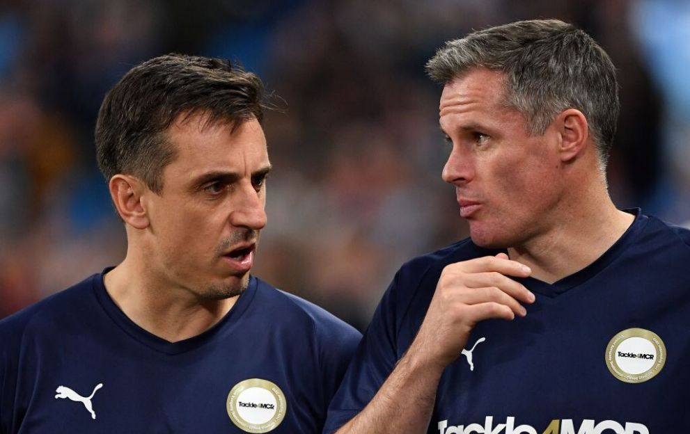 Gary Neville Jamie Carragher