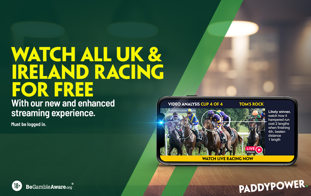 Horse Racing Live Streaming on Paddy Power