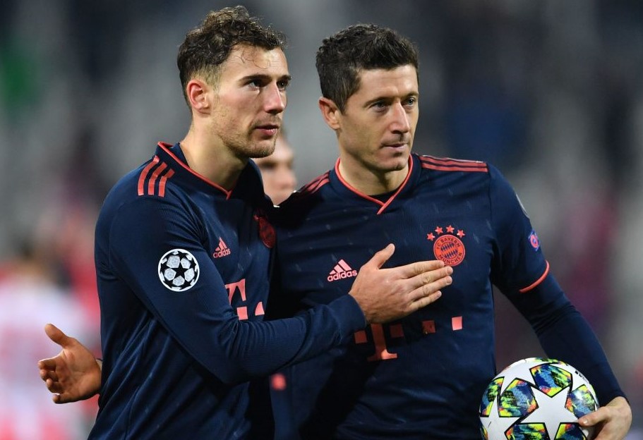 Robert Lewandowski Leon Goretzka