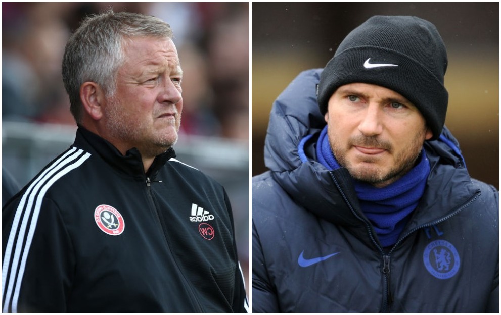 Chris Wilder Frank Lampard