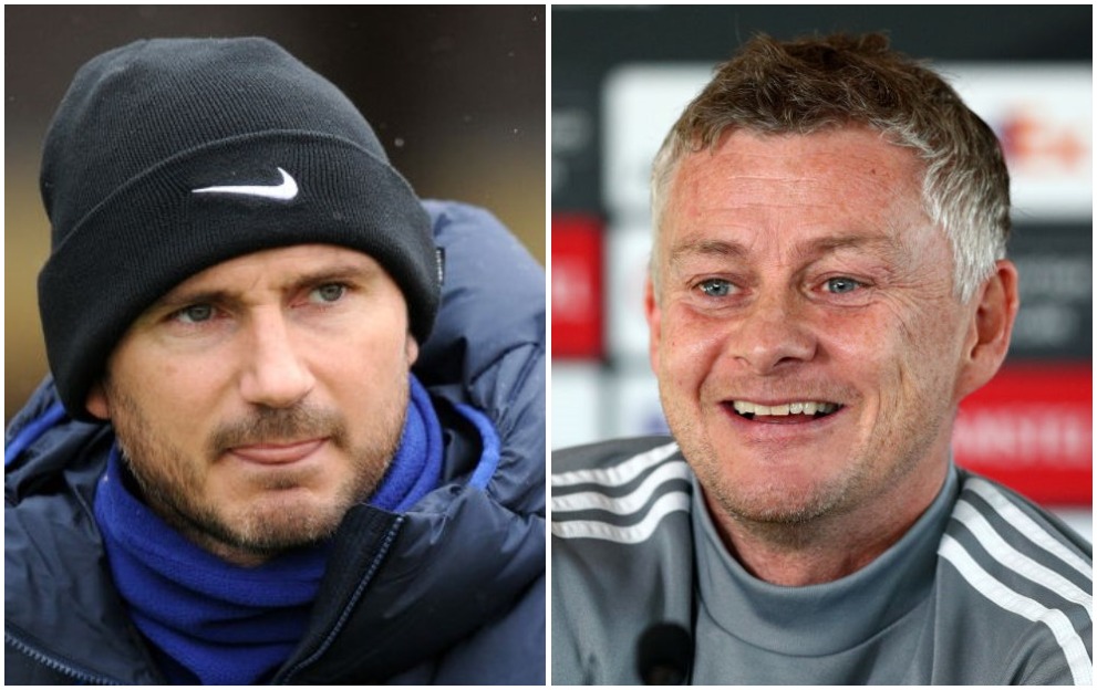 Frank Lampard Ole Gunnar Solskjaer