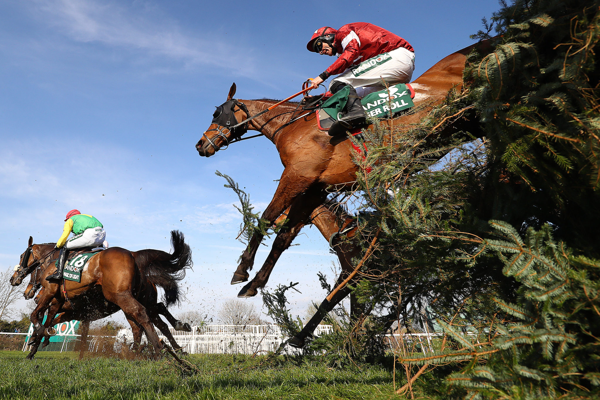 Grand National fences horse racing