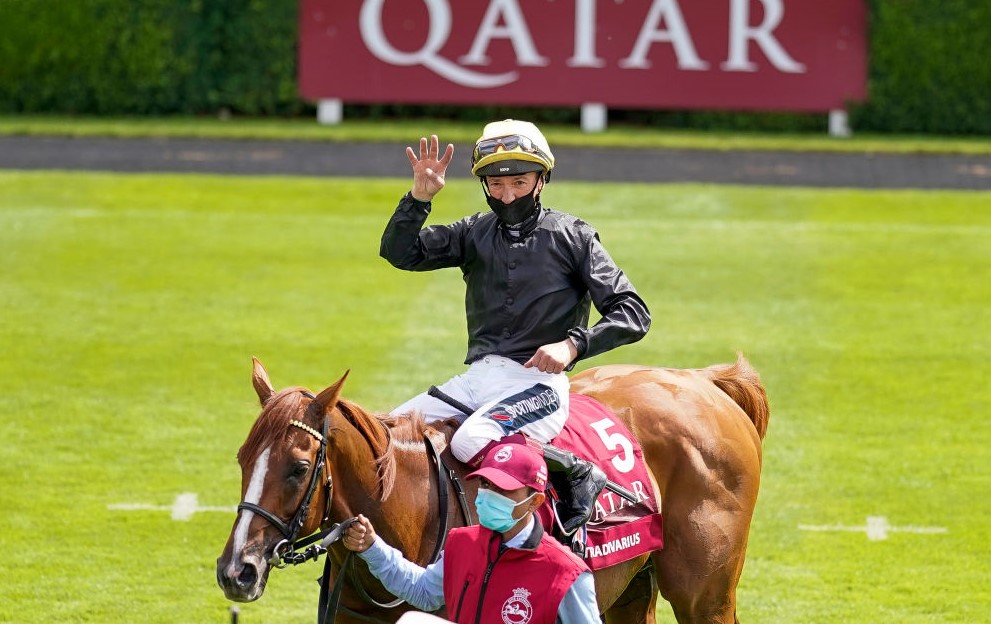 Frankie Dettori Stradivarius Goodwood Cup 2020