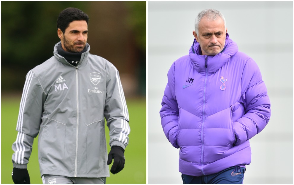 arteta-mourinho