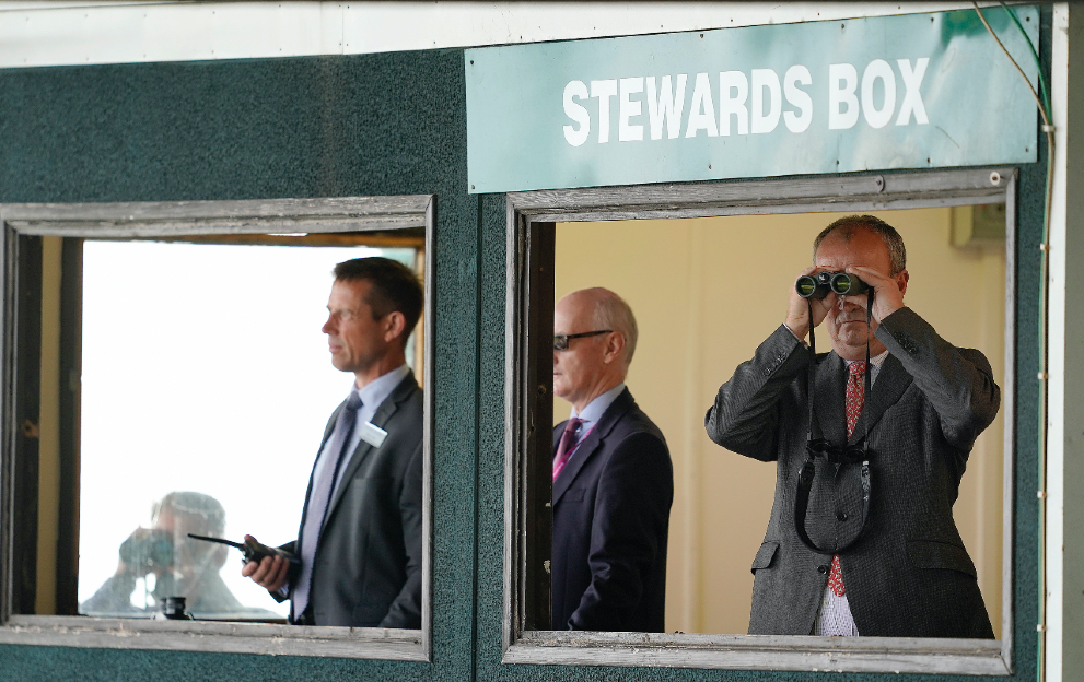 Horse racing stewards