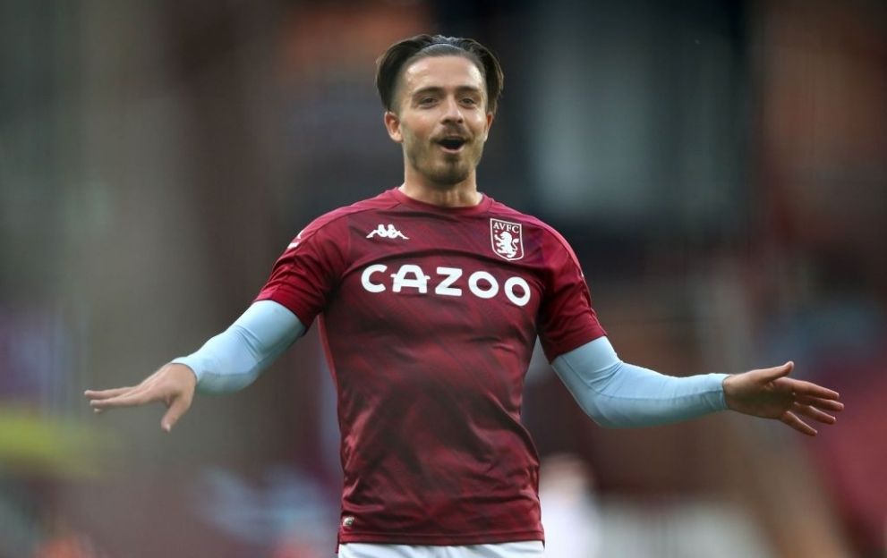 Jack Grealish Aston Villa Sheffield United Premier League September 21, 2020