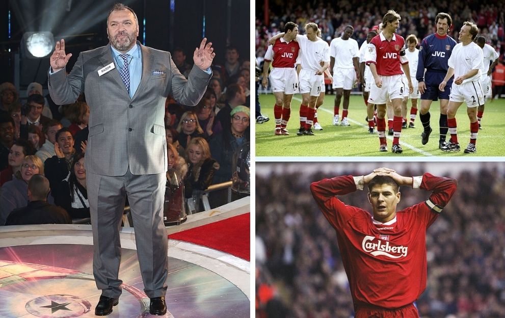 Neil Ruddock Arsenal Steven Gerrard Liverpool