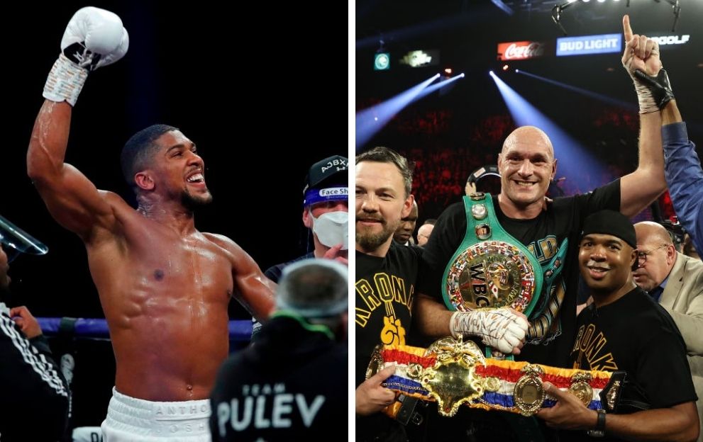 Anthony Joshua Tyson Fury boxing