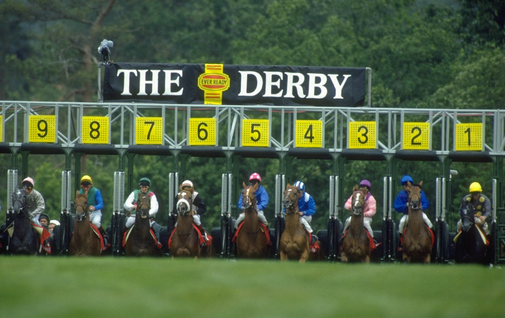 Epsom Derby stalls