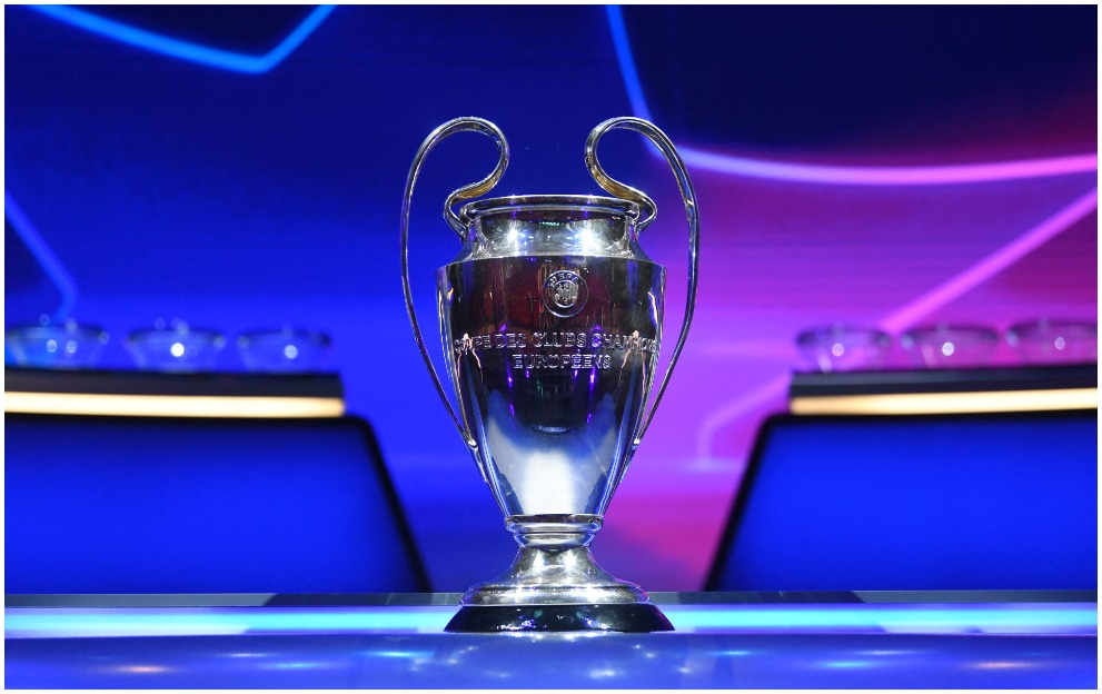 The Champions League trophy