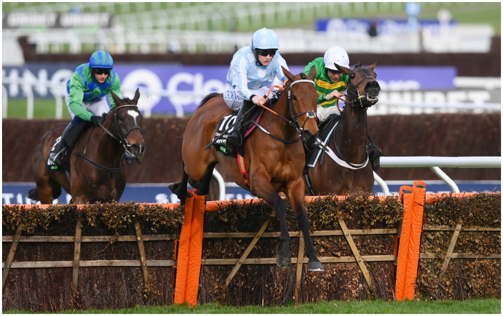 Honeysuckle wins the Champion Hurdle at the Cheltenham Festival