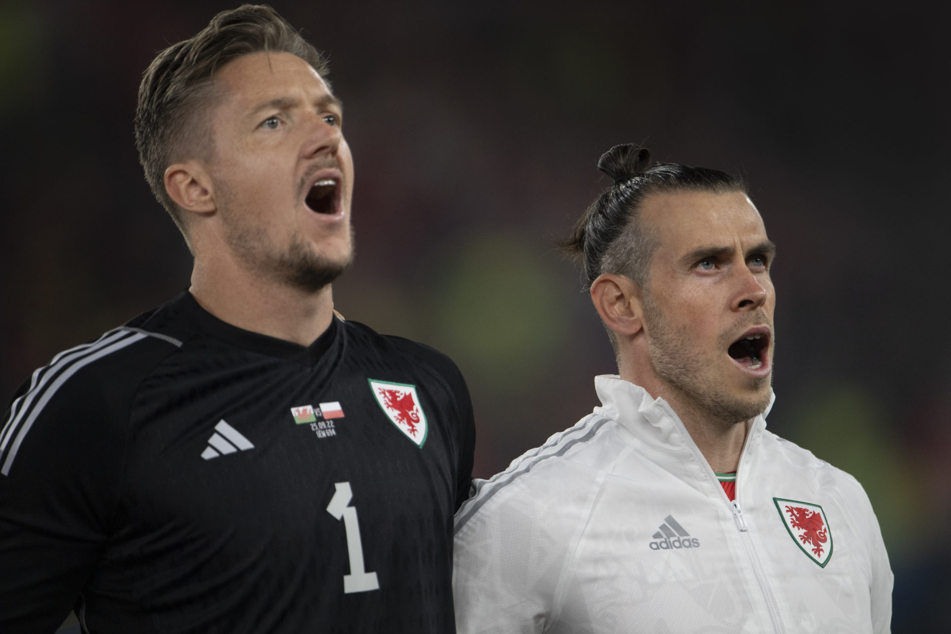 Wales Football Team, Gareth Bale and Wayne Hennessey