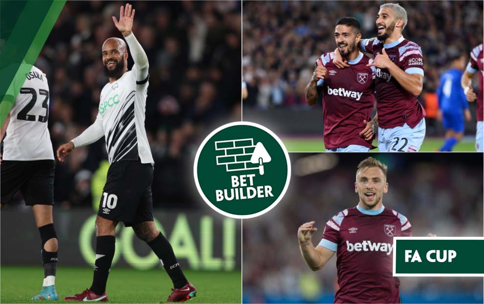 FA Cup Bet Builder Derby West Ham