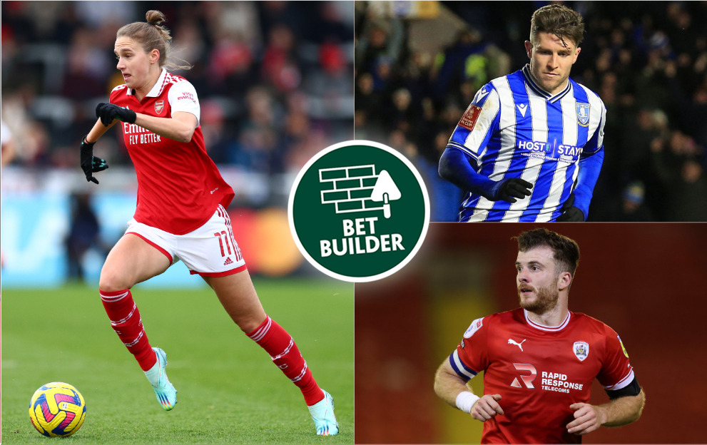 Tuesday Bet Builder, bayern v arsenal, accrington v plymouth, barnsley v sheffield wednesday, roma v barcelona bet builder betting tips