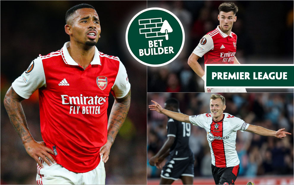 Arsenal v Southampton Bet Builder Betting Tips