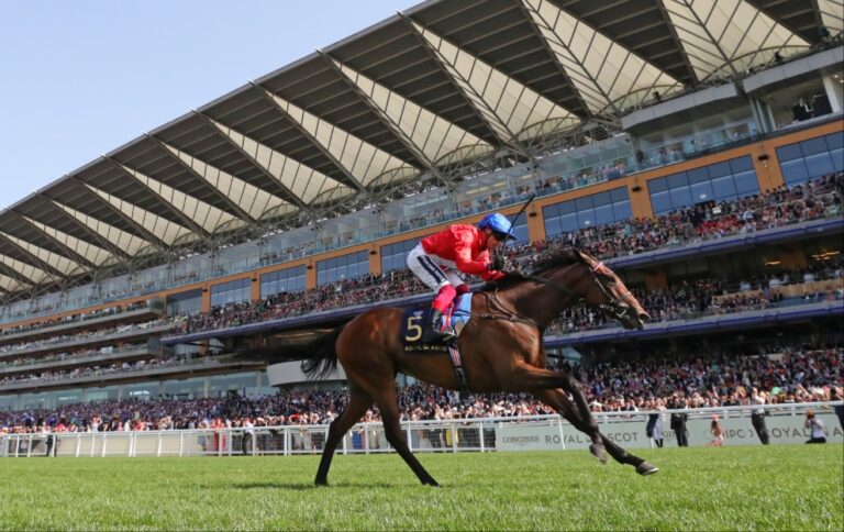 Frankie Dettori rides Inspiral to victory at Royal Ascot 2022