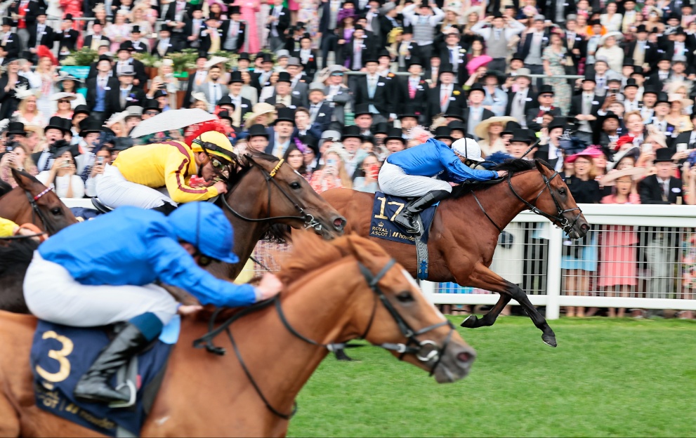 Naval Crown wins at Royal Ascot