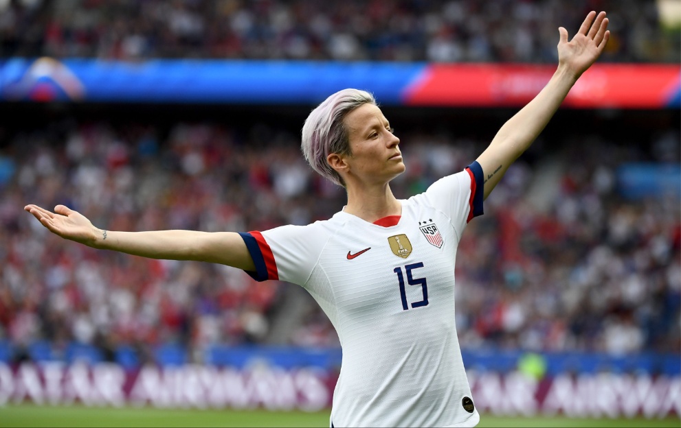 USA forward Megan Rapinoe