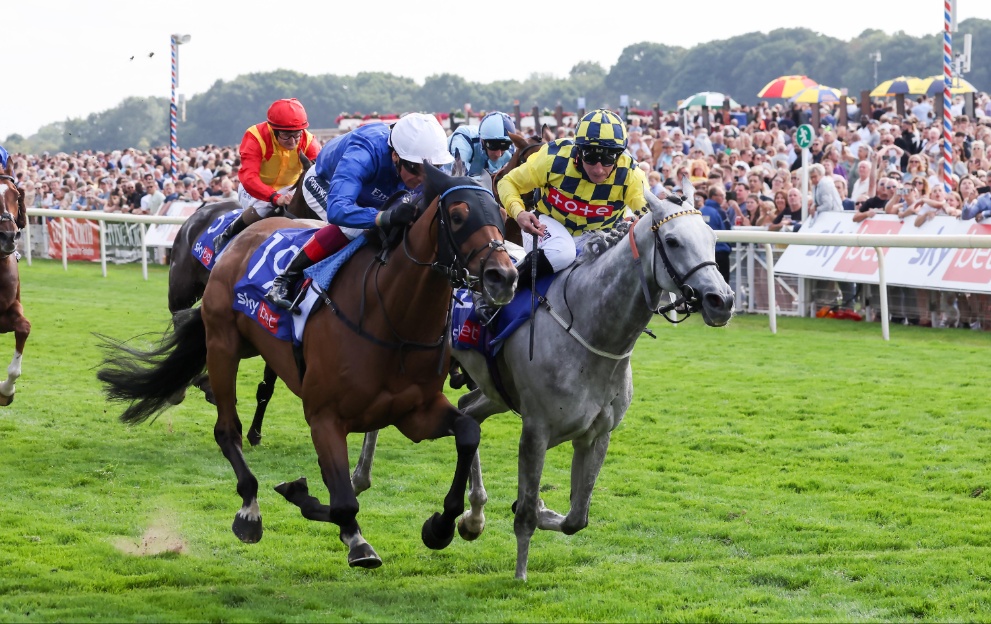 Trawlerman wins the Sky Bet Ebor Handicap at York