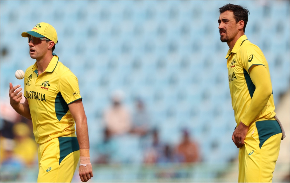 Pat Cummins and Mitchell Starc of Australia cricket world cup 2023