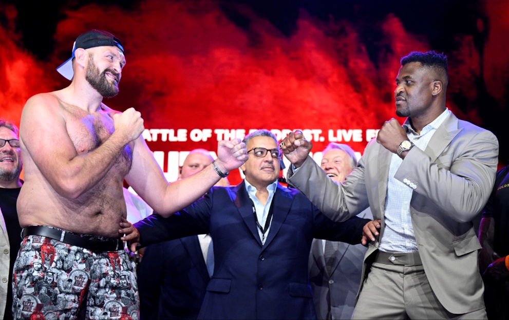 Tyson Fury and Francis Ngannou