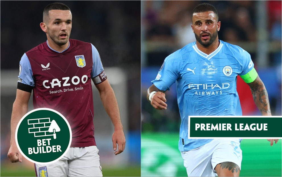 Aston Villa v Man City Bet Builder Betting tips, premier league, 6th december 2023