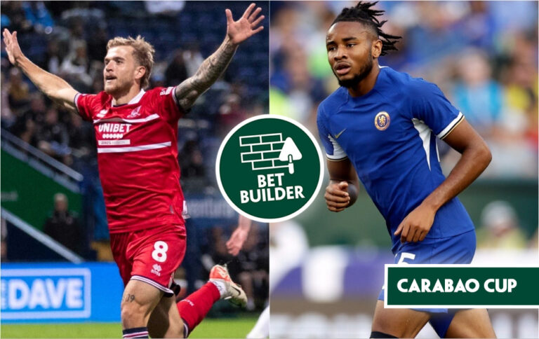 Middlesbrough v Chelsea Bet Builder Betting tips, Carabao cup, tuesday 9th January 2024.