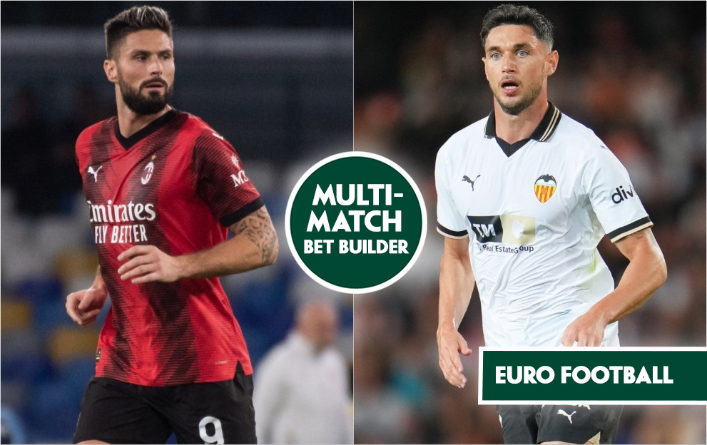 Tuesday's European football bet builder tips, ac milan v cagliari, valencia v villarreal, tuesday 2nd january 2024