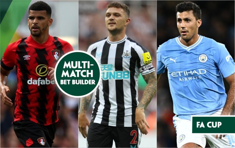 Tuesday's FA Cup Bet Builder Tips, Bournemouth v Leicester, Blackburn v Newcastle, Luton v Man City, 27th February 2024