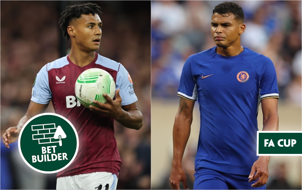 Aston Villa v Chelsea FA Cup Bet Builder betting tips, wednesday 7th February 2024