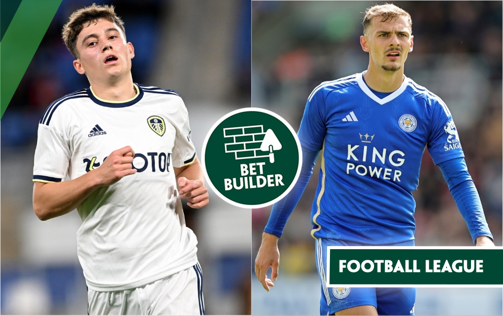 Leeds v Leicester Bet Builder betting tips, Championship, Friday 23rd February 2024