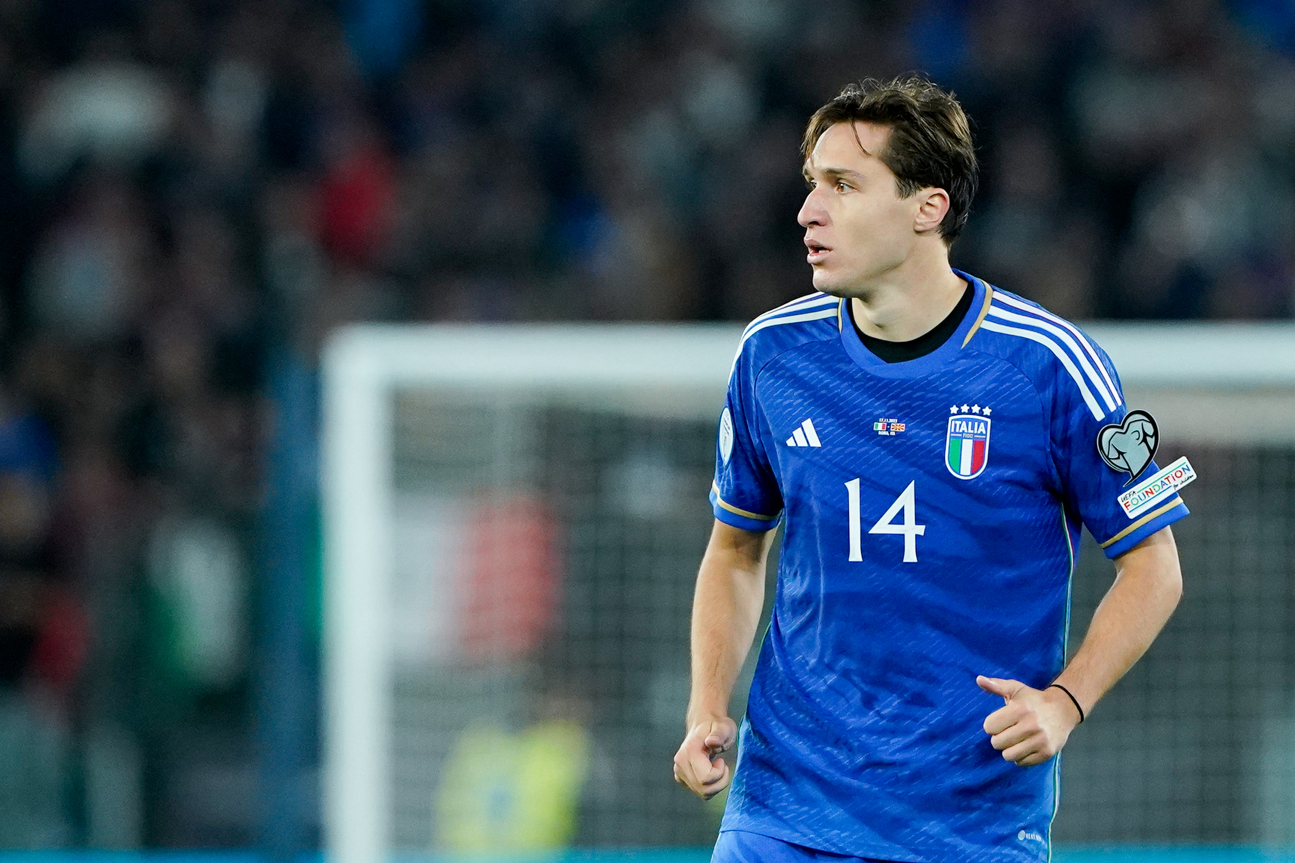 Federico Chiesa, italy, march 2024