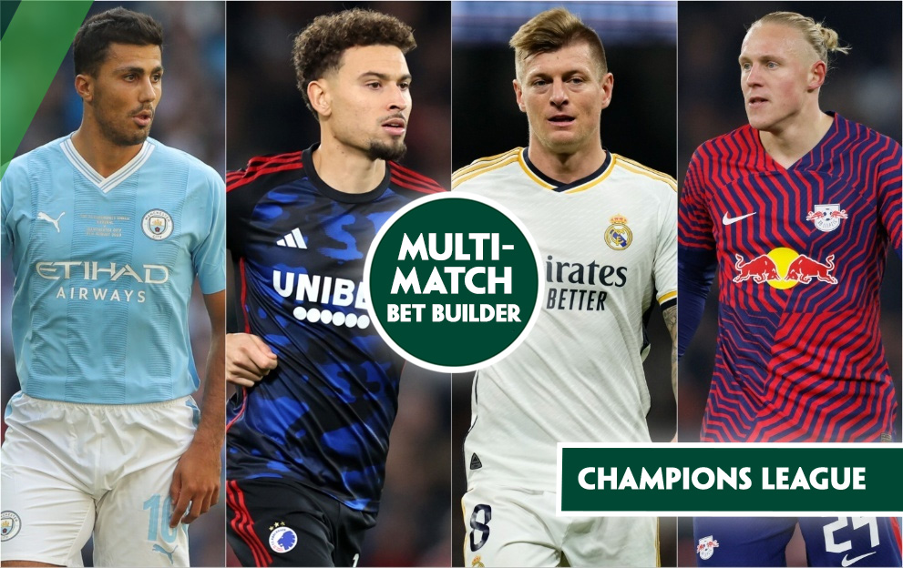 Wednesday's Champions League Bet Builder Tips, Man City v Copenhagen, Real Madrid v RB Leipzig, 6th March 2024