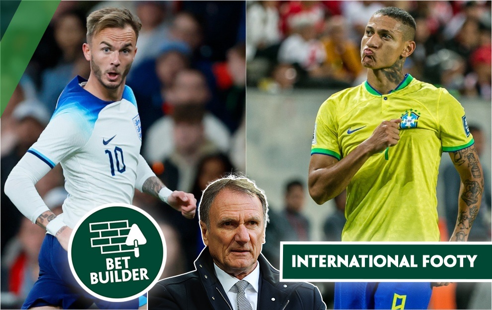 England v Brazil bet builder tips, international friendly, saturday 23rd march 2024, phil thompson