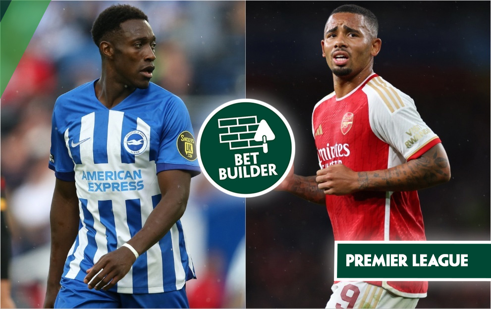 Brighton v Arsenal Bet Builder tips, Premier League, Saturday 6th April 2024