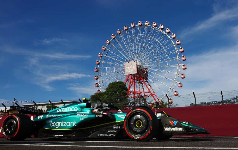 Fernando Alonso at Suzuka