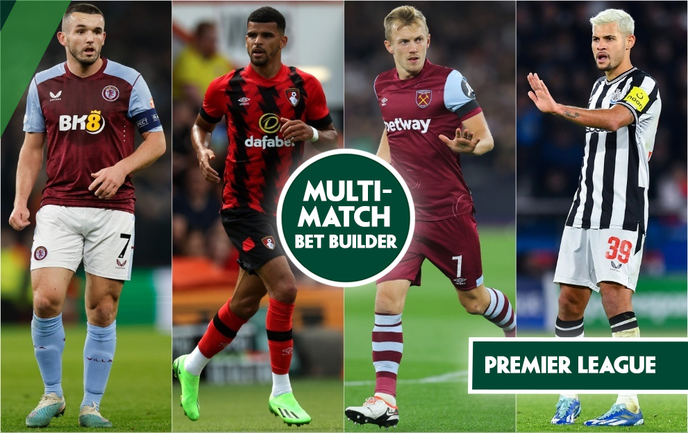 Saturday's 3pm Premier League Bet Builder, Aston Villa v Brentford, Everton v Burnley, Fulham v Newcastle, Luton v Bournemouth, Wolves v West Ham, 6th April 2024