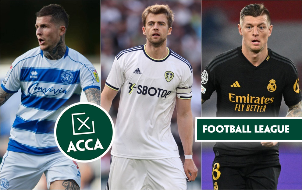 Friday's Acca betting tips, Bochum v Hoffenheim, Frosinone v Salernitana, Montpellier v Nantes, QPr v Leeds, Real Sociedad v Real Madrid, 26th april 2024