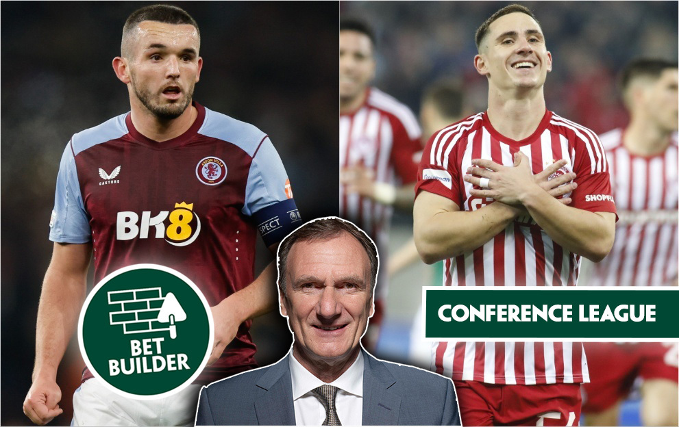 Aston Villa v Olympiakos bet builder tips, Europa Conference League, Thursday, 2nd May 2024, phil thompson,