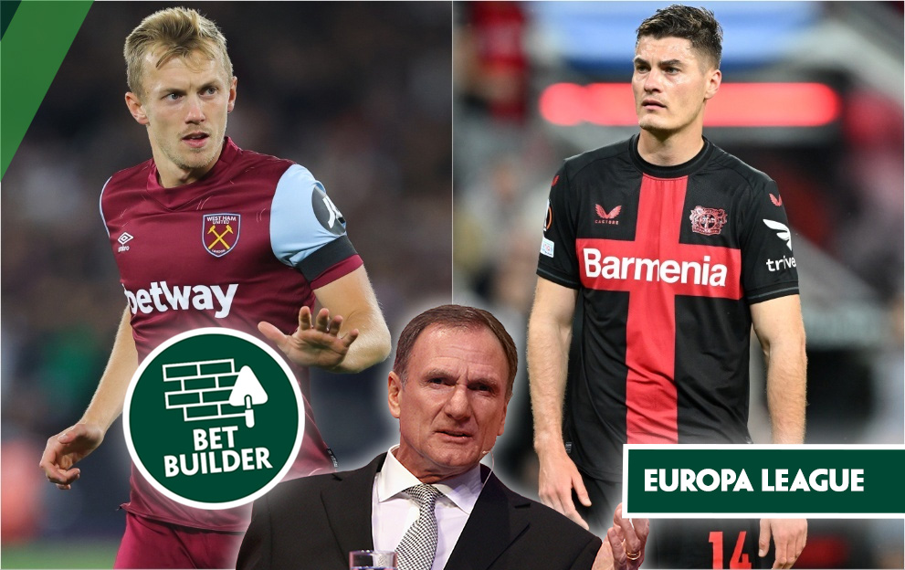 West Ham v Bayer Leverkusen bet builder tips, europa league, thursday 18th april 2024, phil thompson