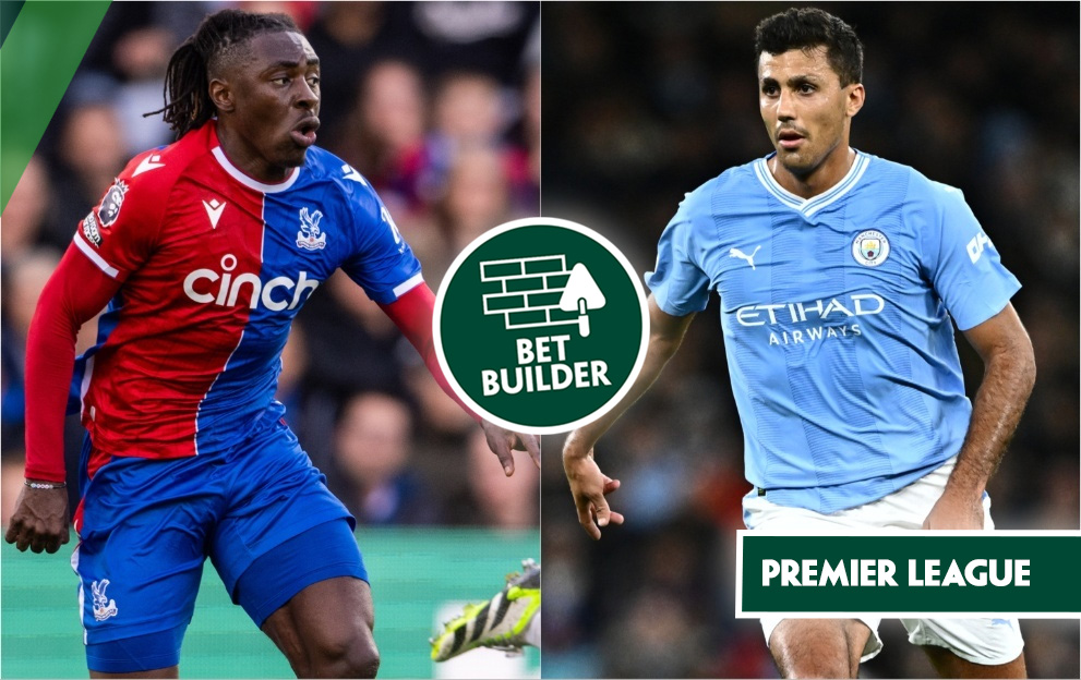 Crystal Palace v Man City Bet Builder tips, premier league, saturday, 6th april 2024