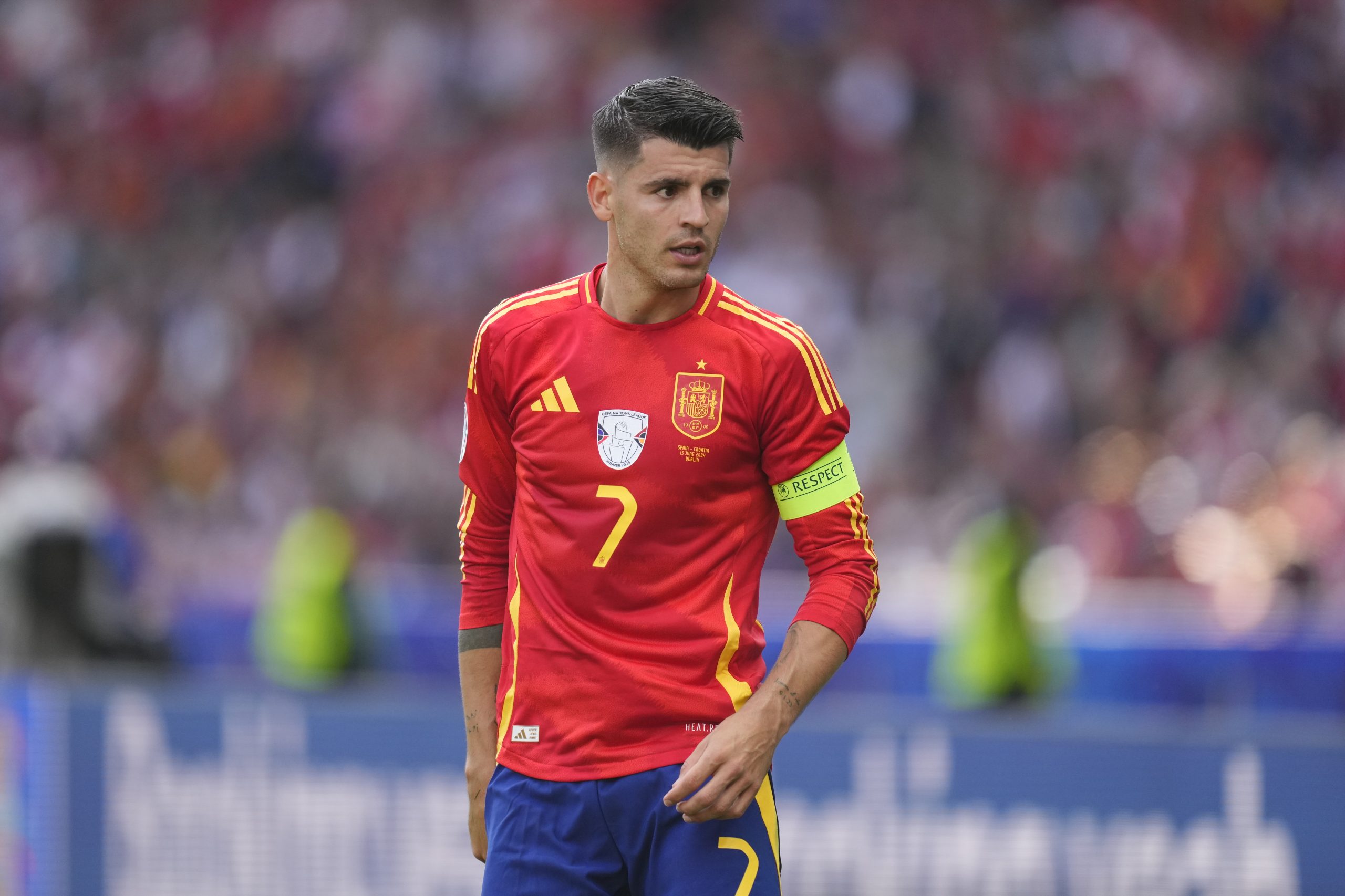 alvaro morata, spain, june 2024