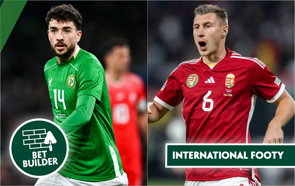 Ireland v Hungary bet builder tips, international friendly, tuesday 4th june 2024