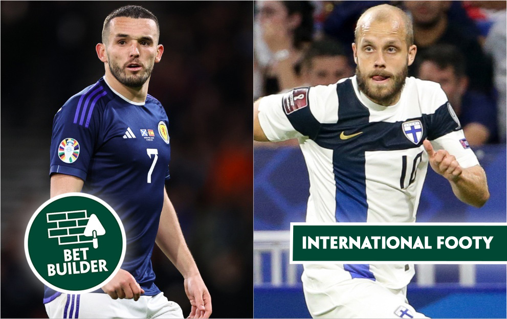 Football Tips Scotland to see off Finland in this 22/1 Bet Builder