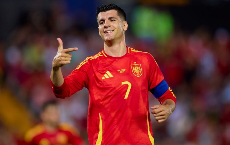 Alvaro morata, spain, june 2024